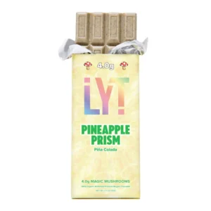 LYT PINEAPPLE PRISM ORGANIC ALL NATURAL PREMIUM BELGIAN CHOCOLATE BAR